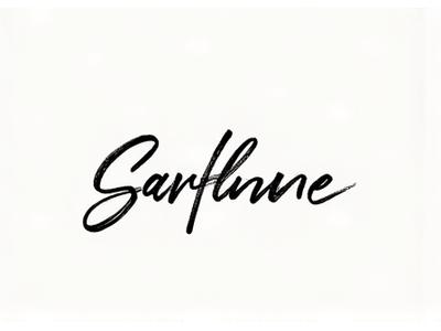 Firmenlogo mit Kalligraphie
